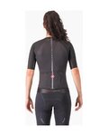 CASTELLI Rövid ujjú kerékpáros mez - AERO PRO 8S - fekete
