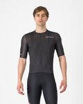 CASTELLI Rövid ujjú kerékpáros mez - UNLIMITED ENTRATA 3 - fekete