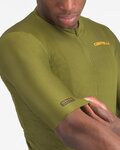 CASTELLI Rövid ujjú kerékpáros mez - UNLIMITED ENTRATA 3 - zöld