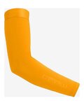 CASTELLI Kerékpáros karmelegítő - ESPRESSO - narancssárga