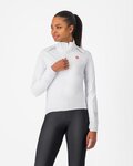 CASTELLI vízálló kabát - EMERGENCY 3 W RAIN - fehér