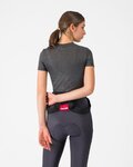 CASTELLI Rövid ujjú kerékpáros póló - MEDIO BASE LAYER W - szürke