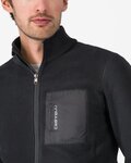 CASTELLI póló - CLASSICO FLEECE - fekete