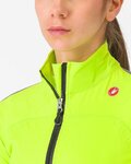 CASTELLI vízálló kabát - ULTRA W RAIN CAPE - zöld