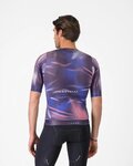 CASTELLI Rövid ujjú kerékpáros mez - AERO RACE 8S - lila