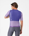 CASTELLI Rövid ujjú kerékpáros mez - CORRETTO - lila