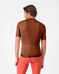 CASTELLI Rövid ujjú kerékpáros mez - ESPRESSO 2 - barna