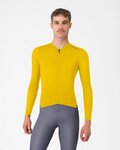 CASTELLI Hosszú ujjú kerékpáros mez nyári - ESPRESSO 2 LS - sárga
