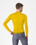 CASTELLI Hosszú ujjú kerékpáros mez nyári - ESPRESSO 2 LS - sárga