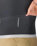 CASTELLI Kerékpáros mellény - ESPRESSO 2 - fekete