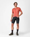 CASTELLI Rövid ujjú kerékpáros mez - UNLIMITED PRO 2 - piros
