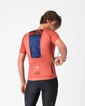 CASTELLI Rövid ujjú kerékpáros mez - UNLIMITED PRO 2 - piros
