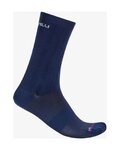 CASTELLI Klasszikus kerékpáros zokni - AERO RACE PRO 20 - kék