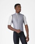 CASTELLI Kerékpáros mellény - ARIA 2 - ezüst