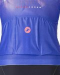 CASTELLI Rövid ujjú kerékpáros mez - CLIMBER'S A/C W - kék