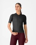CASTELLI Rövid ujjú kerékpáros mez - ESPRESSO 2 W - fekete