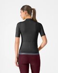 CASTELLI Rövid ujjú kerékpáros mez - ESPRESSO 2 W - fekete