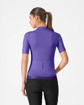 CASTELLI Rövid ujjú kerékpáros mez - ESPRESSO 2 W - lila
