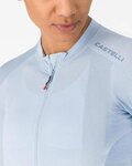 CASTELLI Hosszú ujjú kerékpáros mez nyári - ESPRESSO 2 W - kék