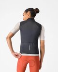 CASTELLI Kerékpáros mellény - ESPRESSO 2 W - fekete