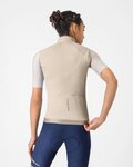 CASTELLI Kerékpáros mellény - ESPRESSO 2 W - bézs
