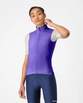 CASTELLI Kerékpáros mellény - ESPRESSO 2 W - lila