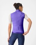 CASTELLI Kerékpáros mellény - ESPRESSO 2 W - lila