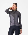 CASTELLI Kerékpáros szélálló dzseki - ARIA SHELL 2 W - szürke