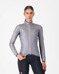 CASTELLI Kerékpáros szélálló dzseki - ARIA SHELL 2 W - ezüst