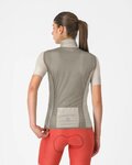 CASTELLI Kerékpáros mellény - ARIA 2 W - bézs