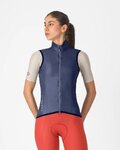 CASTELLI Kerékpáros mellény - ARIA 2 W - kék