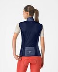 CASTELLI Kerékpáros mellény - ARIA 2 W - kék