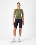 CASTELLI Rövid ujjú kerékpáros mez - UNLIMITED PRO 2 W - zöld