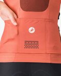CASTELLI Rövid ujjú kerékpáros mez - UNLIMITED PRO 2 W - piros
