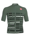 CASTELLI Rövid ujjú kerékpáros mez - COMPETIZIONE GUEST DESIGNER M012 - zöld