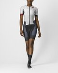 CASTELLI Kerékpáros overall - FREE SANREMO 2 W - fehér/fekete