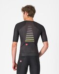 CASTELLI Rövid ujjú kerékpáros mez - FREE SPEED 3 RACE TOP - fekete