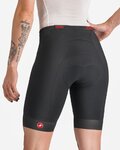 CASTELLI Rövid kerékpáros nadrág kantár nélkül - TRI W SHORT - fekete