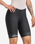 CASTELLI Rövid kerékpáros nadrág kantár nélkül - TRI W SHORT - fekete