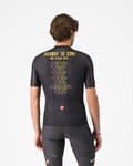 CASTELLI Rövid ujjú kerékpáros mez - GIRO HIGHWAY TO ROME - fekete