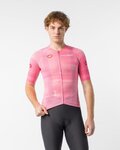 CASTELLI Rövid ujjú kerékpáros mez - GIRO109 RACE 8S - rózsaszín