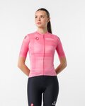 CASTELLI Rövid ujjú kerékpáros mez - GIRO109 COMPETIZIONE 4 W - rózsaszín