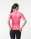 CASTELLI Rövid ujjú kerékpáros mez - GIRO109 COMPETIZIONE 4 W - rózsaszín