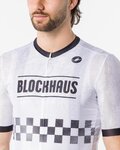 CASTELLI Rövid ujjú kerékpáros mez - GIRO109 BLOCKHAUS - fehér