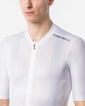 CASTELLI Rövid ujjú kerékpáros mez - GIRO109 ESPRESSO 2 - fehér
