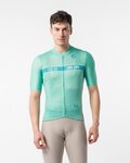 CASTELLI Rövid ujjú kerékpáros mez - GIRO109 CIMA COPPI - zöld