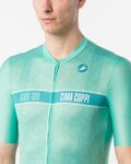 CASTELLI Rövid ujjú kerékpáros mez - GIRO109 CIMA COPPI - zöld