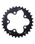 BBB lánckerék - TRIPLEGEAR 74MM 30T - fekete
