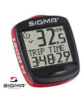 SIGMA SPORT tachométer - BC 1200 - piros/fekete
