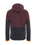 VAUDE Kerékpáros szélálló dzseki - QIMSA SOFTSHELL - bordó/fekete
